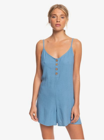 1 Coconut Sunshine Strappy Romper  ERJWD03452 Roxy