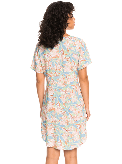 7 Womens Keep On Loving Dress Green ERJWD03653 Roxy