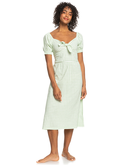 3 Summertime Feeling Midi Dress Green ERJWD03661 Roxy