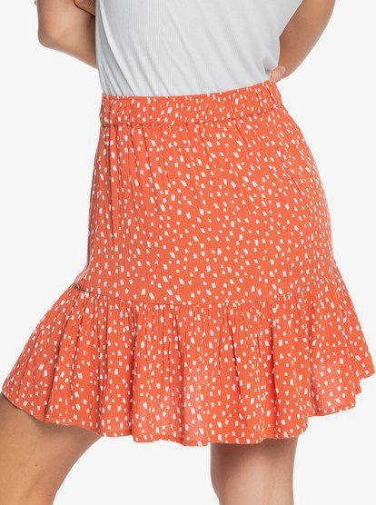 6 Womens Creative Moon Skirt Orange ERJWK03119 Roxy