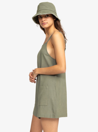 1 Womens Lavender Haze Strappy Playsuit Green ERJWO03001 Roxy