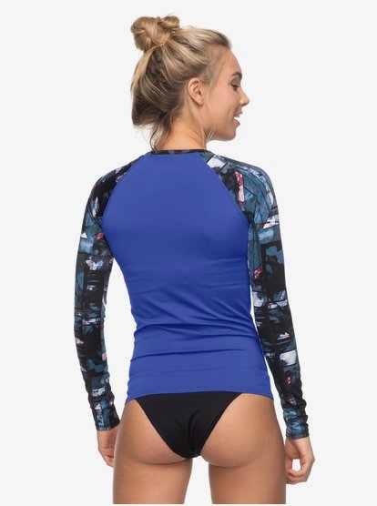 roxy women's xy long sleeve rash guard