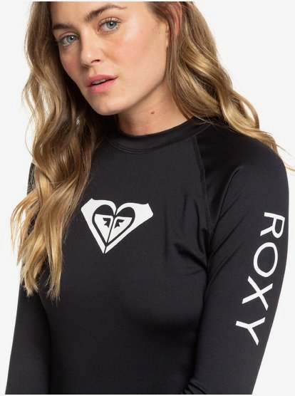 Lang/ärmliger Rashguard mit UPF 50 f/ür M/ädchen 2-7 Roxy Unisex Kinder L//sl Surf Tee Whole Hearted