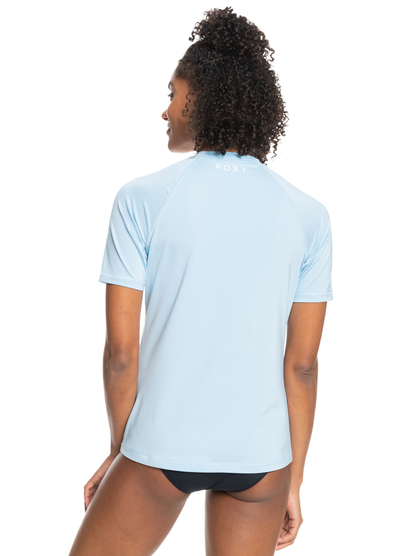 3 Womens Beach Classics Short Sleeve UPF 50 Rash Vest  ERJWR03514 Roxy