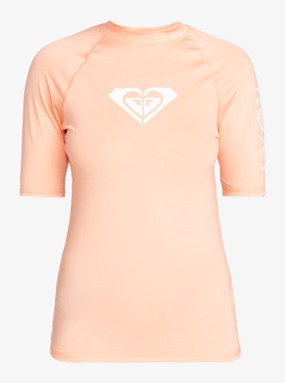 5 Whole Hearted - Lycra manches courtes UPF 50 pour Femme Rose ERJWR03548 Roxy