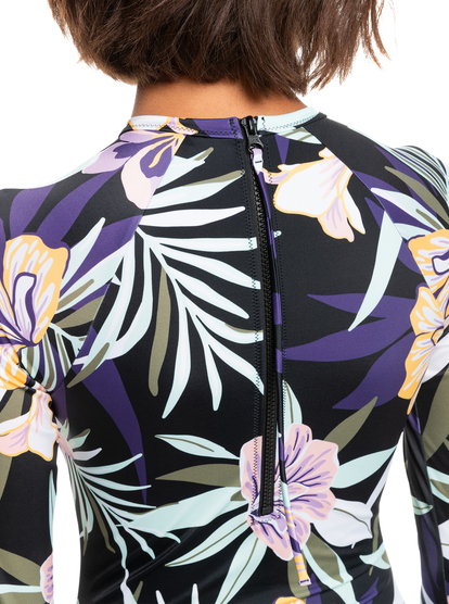 4 ROXY Active - Langärmliger Rashguard-Einteiler für Frauen Schwarz ERJWR03593 Roxy