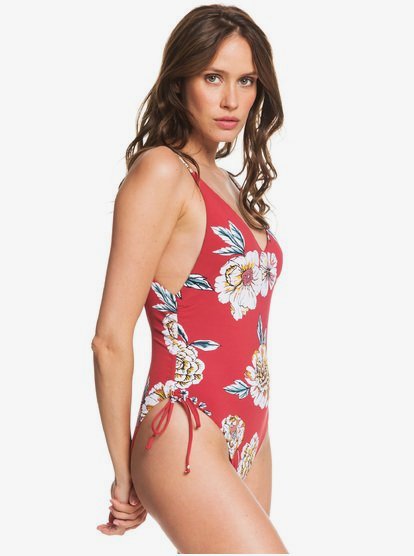 Printed beach classics one piece swimsuit Clearance