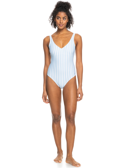 3 Womens ROXY Love The Holiday One One-Piece Swimsuit Blue ERJX103495 Roxy