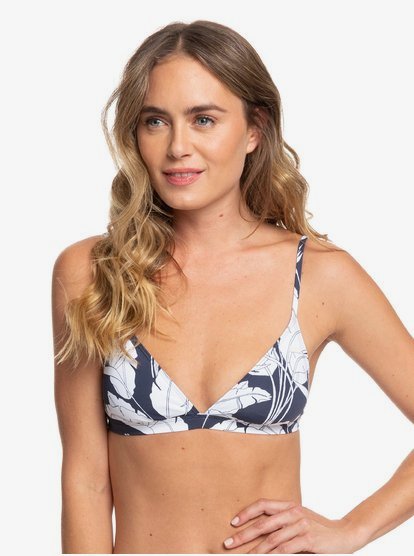 roxy triangle bikini top