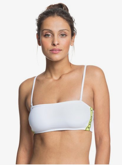 3 Kelia - Haut de bikini bandeau pour Femme Blanc ERJX304132 Roxy