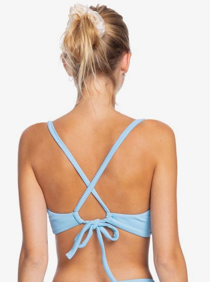 1 Womens Mind Of Freedom Separate D-Cup Underwired Bikini Top Blue ERJX304506 Roxy