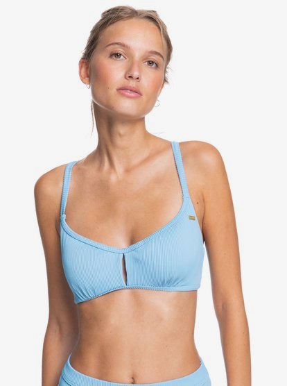 0 Womens Mind Of Freedom Separate D-Cup Underwired Bikini Top Blue ERJX304506 Roxy
