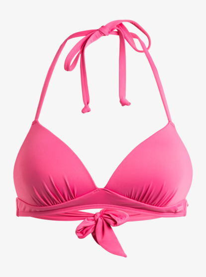 4 Beach Classics - Vorgeformtes Triangle-Bikinioberteil für Frauen Rosa ERJX304592 Roxy