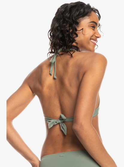 3 Beach Classics - Haut de bikini triangle moulé pour Femme Vert ERJX304592 Roxy