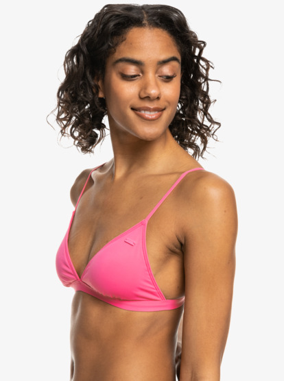 1 Beach Classics - Haut de bikini triangle pour Femme Rose ERJX304595 Roxy