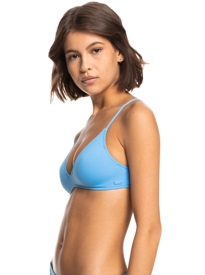 1 Beach Classics - Top de bikini triangular atlético para Mujer Azul ERJX304596 Roxy