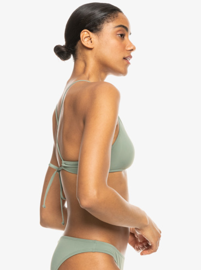 1 Beach Classics - Bikinioberteil mit Athletic Triangle Fit für Frauen Grün ERJX304596 Roxy