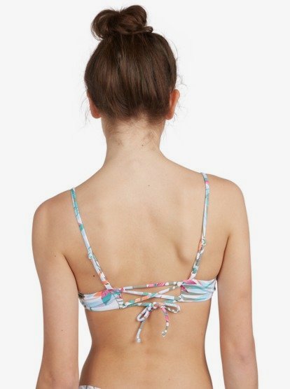 4 Beach Classics - Haut de bikini Athletic Tri pour Femme Blanc ERJX304623 Roxy