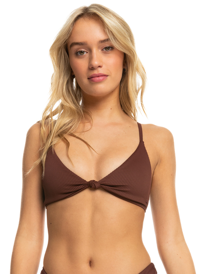 9 Roxy Love The Surf Knot Bikini Top Red ERJX304759 Roxy