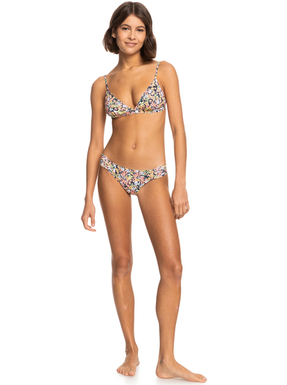 2 Beach Classics Triangle Bikini Top Blue ERJX304896 Roxy
