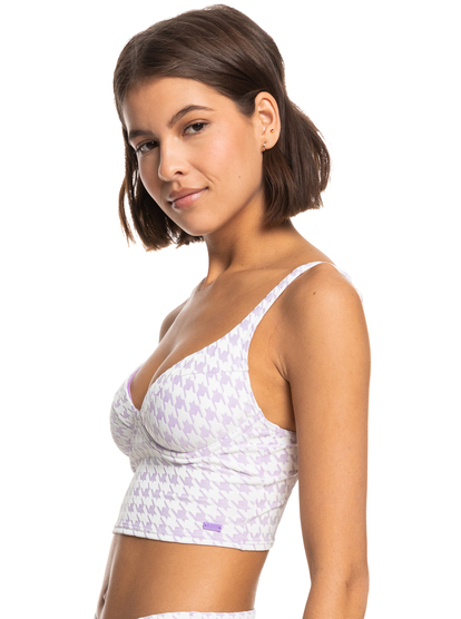 1 Check It - Haut de bikini à armatures pour Femme Violet ERJX304914 Roxy