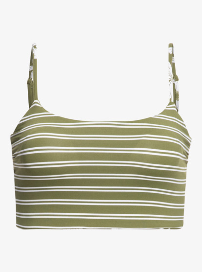 11 Retro Revo - Top de Bikini Reversible. para Mujer Verde ERJX304984 Roxy