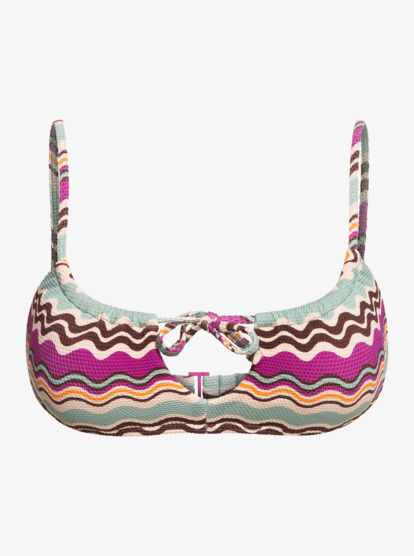 14 Flowy Mood Bralette Bikini Top Orange ERJX305133 Roxy