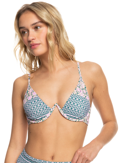 0 Womens Free Spirit Underwired Separate Top Pink ERJX305164 Roxy