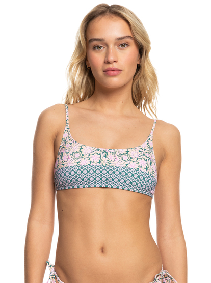 6 Womens Free Spirit Bralette Bikini Top Pink ERJX305180 Roxy