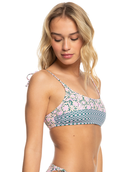 7 Womens Free Spirit Bralette Bikini Top Pink ERJX305180 Roxy