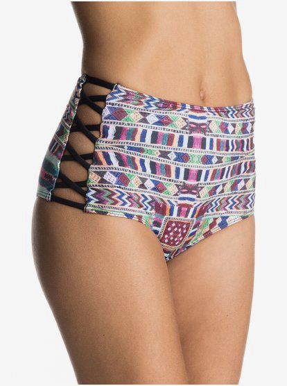 roxy high waisted bikini bottoms