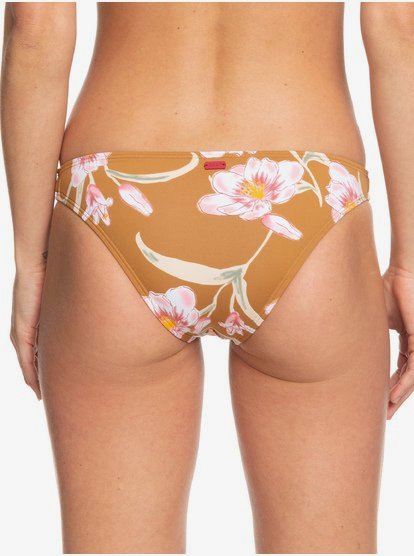 Roxy Womens Printed Beach Classics Moderate Bikini Bottom
