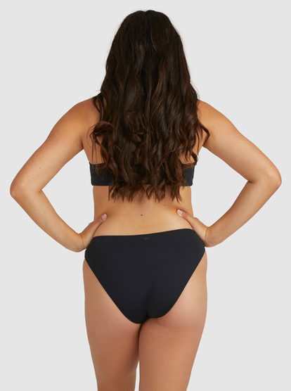 6 Beach Classics Full Bikini Bottoms Black ERJX403870 Roxy
