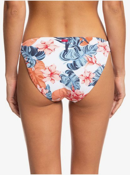 4 Printed Beach Classics - Bedekkend Bikinibroekje voor Dames White ERJX403937 Roxy