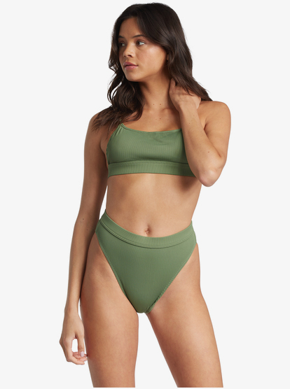 roxy high waisted bikini bottoms