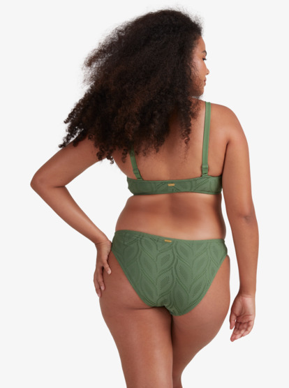 6 Love Song - Full Bikini Bottoms for Women Green ERJX404097 Roxy