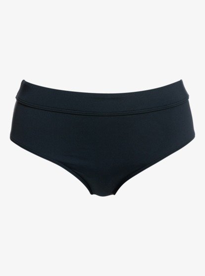 5 Womens Beach Classics Regular Bikini Bottoms Black ERJX404248 Roxy