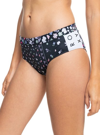 5 Womens Roxy Fitness Separate Bikini Pant Black ERJX404265 Roxy