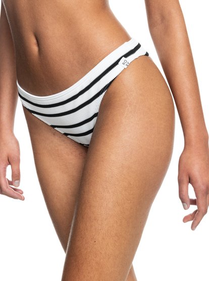 White and black hot sale striped bikini