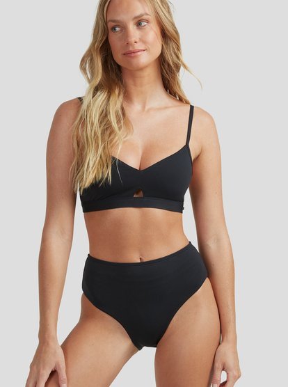 bikini slip high waist black