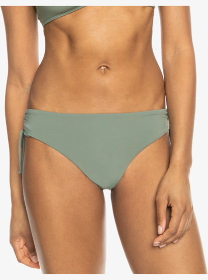 0 Beach Classics Hipster Bikini Bottoms Green ERJX404290 Roxy