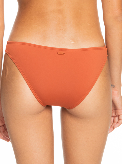 3 Beach Classics Moderate Bikini Bottoms Brown ERJX404292 Roxy