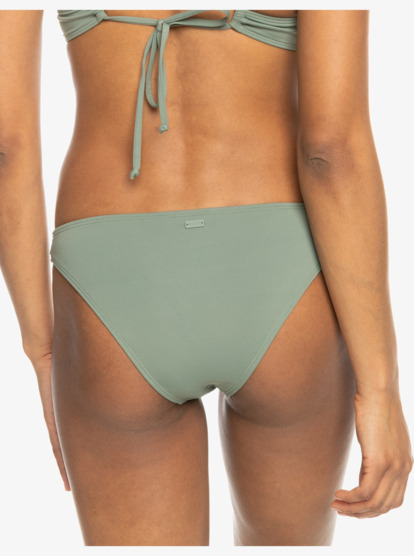 3 Beach Classics - Bas de bikini couvrance légère pour Femme Vert ERJX404292 Roxy