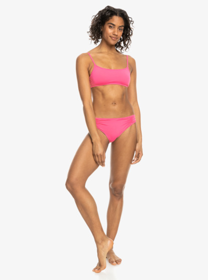 2 Beach Classics - Bas de bikini Hipster pour Femme Rose ERJX404295 Roxy