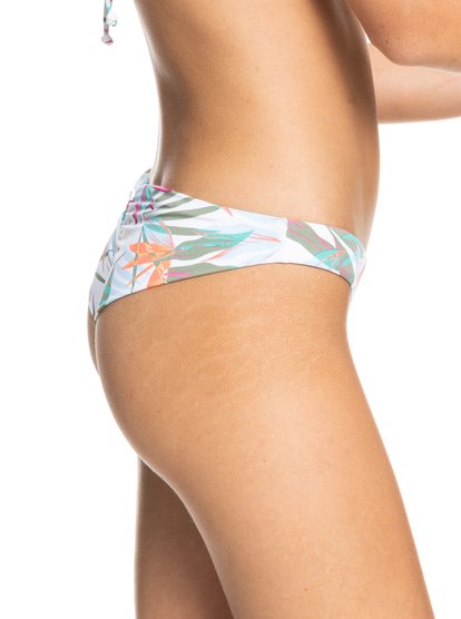 1 Beach Classics Cheeky Bikini Bottoms White ERJX404369 Roxy