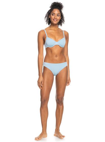 7 Roxy Love The Comber Bikini Bottoms Blue ERJX404414 Roxy