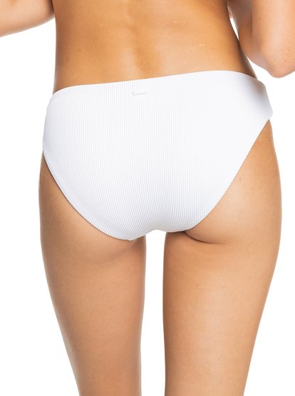 3 Roxy Love The Comber Bikini Bottoms White ERJX404414 Roxy