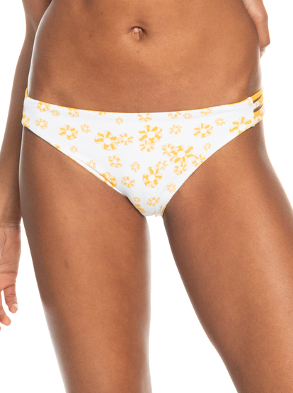 2 Flower Lover Hipster Bikini Bottoms Yellow ERJX404465 Roxy