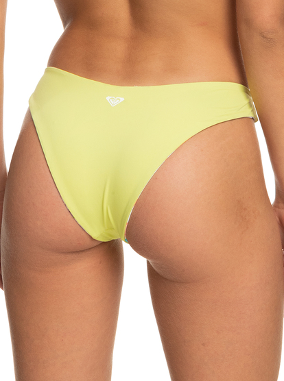 7 Retro Reversible Cheeky Bikini Bottoms White ERJX404562 Roxy