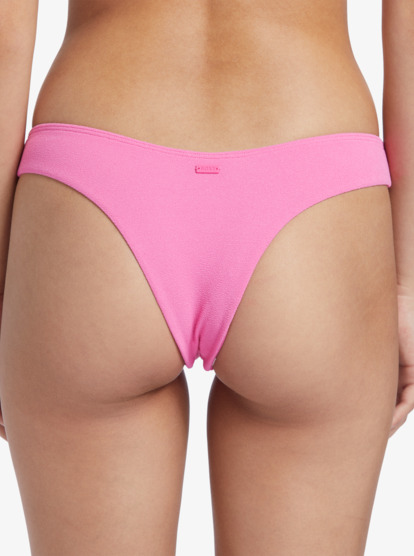 2 Hawaiian Heat High Leg Cheeky Bikini Bottoms Pink ERJX404595 Roxy